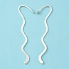 Zinc Alloy Wavy Bookmarks PALLOY-17-AS-FF-1-1