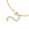 Ocean 304 Stainless Steel Starfish Bib Necklaces for Women NJEW-JN05920-5
