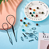 Plastic Hair Braiding Twist Styling Tool Set DIY-FW0001-31-6