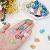 50Pcs Resin Cabochons CRES-GF0001-07-3