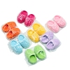 Flocking Resin Ctton Slippers Model PW-WG68429-01-2