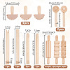 Wood Clay Modeling Tools Sets DIY-WH0195-04-2