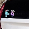 Car Decals- 1 Pcs Hand Car Hood Sticker ST-F711-1-17