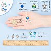 DIY Ocean Themed Bracelet Making Kits DIY-SC0014-07AS-3