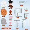 1 Set Cat Needle Felting Kit DIY-SC0030-17B-2