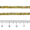 Transparent Gradient Color Cubic Zirconia Strand ZIRC-NH0002-01A-4