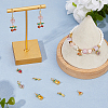 12Pcs 6 Styles Brass Micro Pave Gold Cubic Zirconia Charms ZIRC-HS0001-25A-NF-3