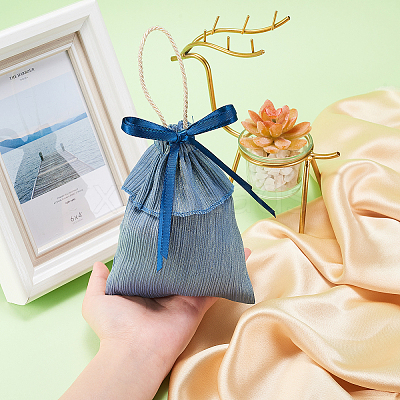 Satin Bags with Drawstring Jewelry Gift Bags ABAG-CJC0001-009C-1