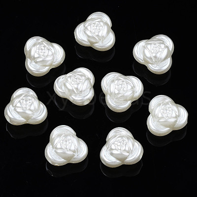 ABS Plastic Imitation Pearl Beads KY-S163-442-1