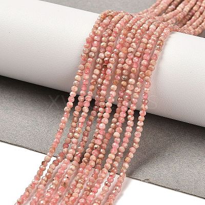 Natural Argentina Rhodonite Beads Strands G-B107-A04-01-1