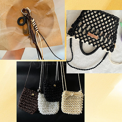 1 Roll Eco-Friendly Korean Waxed Polyester Cord YC-SP0001-03A-1