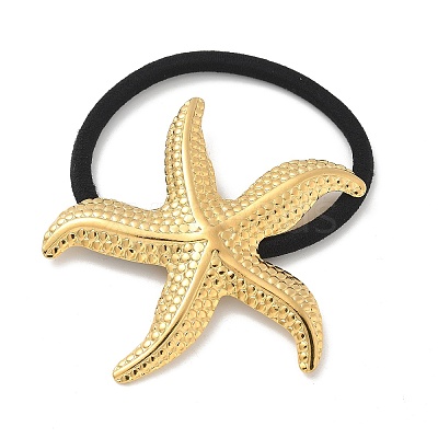 304 Stainless Steel Hair Ties  Ion Plating(IP) OHAR-M043-01G-1