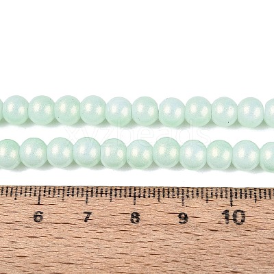 Baking Paint Glass Pearl Beads Strands DGLA-ZX001-05B-05-1