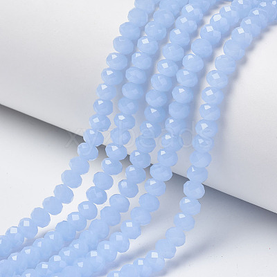 Glass Beads Strands EGLA-A034-J3mm-D03-1