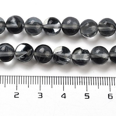Transparent Glass Beads GLAA-B022-8mm-16-1