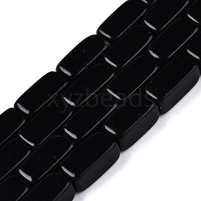 Natural Obsidian Beads Strands X-G-Q974-10-1-1