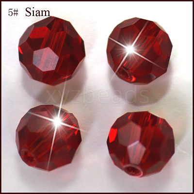 Imitation Austrian Crystal Beads SWAR-F021-10mm-208-1