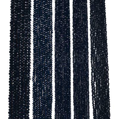 Opaque Solid Color Imitation Jade Glass Beads Strands EGLA-A044-P6mm-D16-1