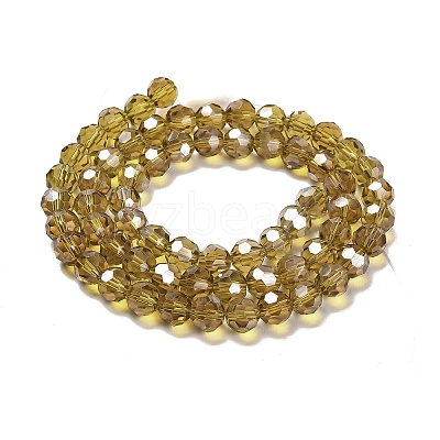 Transparent Glass Beads EGLA-A035-T8mm-B04-1