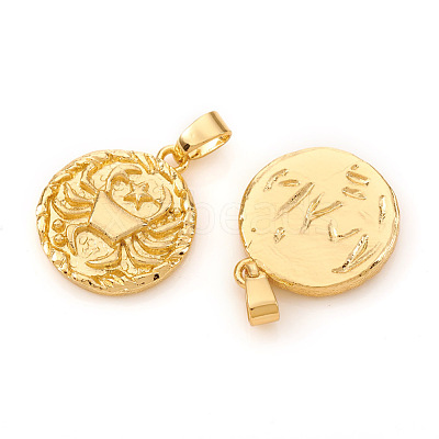 Brass Pendants KK-I672-33K-1