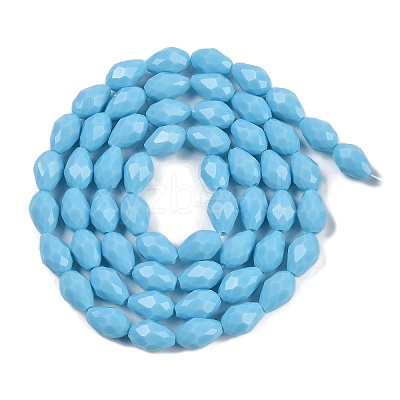 Opaque Solid Color Beads Strands EGLA-N013-P4mm-D10-1