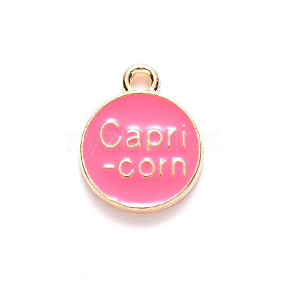 Alloy Enamel Pendants ENAM-S124-01B-03E-1