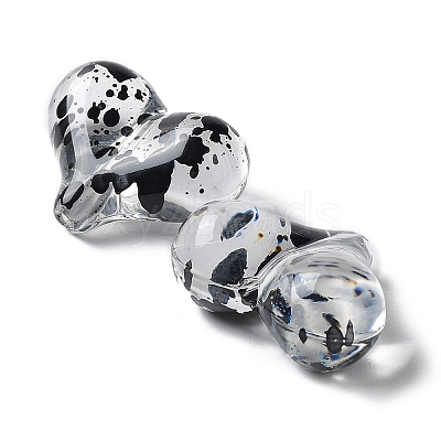 Transparent Acrylic Beads X-MACR-D082-02-1