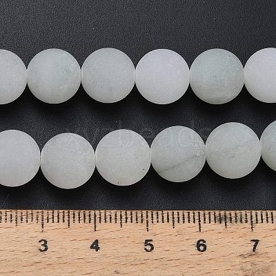 Natural Tianshan Cui Quartzite Beads Strands G-G305-A02-10mm-1