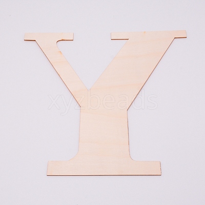 Unfinished Wood Shape X-WOOD-WH0109-01Y-1