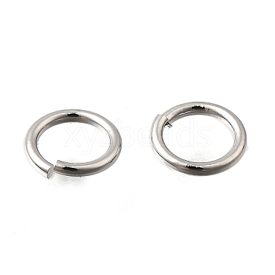 Brass Open Jump Rings KK-B147-03D-P-1