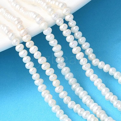 Natural Cultured Freshwater Pearl Beads Strands PEAR-I007-07K-06-1