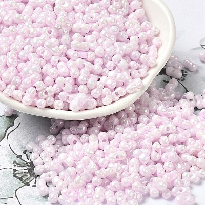 Opaque Colours Luster Glass Seed Beads X1-SEED-B001-01A-03-1
