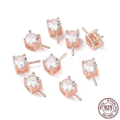 925 Sterling Silver Peg Bails STER-D035-47RG-10-1