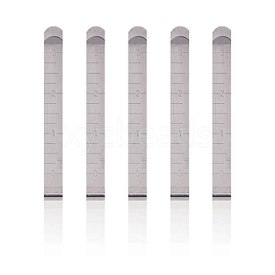 Stainless Steel Sewing Clip Cloth Ruler PW-WG94438-01-1