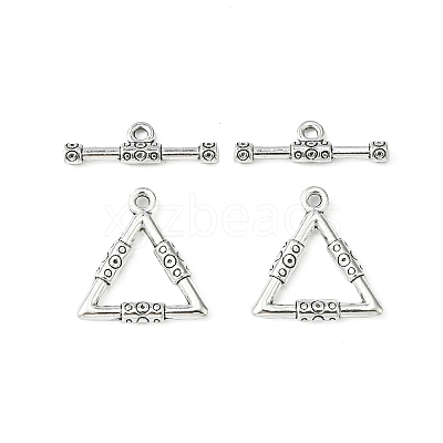 Tibetan Style Alloy Toggle Clasps LS-TIBE-EA9149Y-LF-1