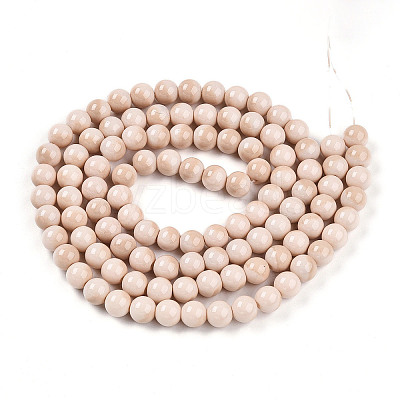 Baking Paint Glass Beads X1-DGLA-N012-8mm-07-1