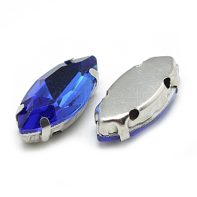 Sew on Rhinestone RGLA-T034-6x12mm-11-1
