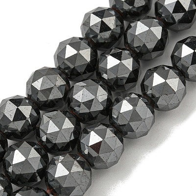 Non-magnetic Synthetic Hematite Beads Strands G-I365-15C-1