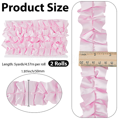 2 Rolls Polyester Gift Wrappings Packing Paper DIY-CY0002-40A-1