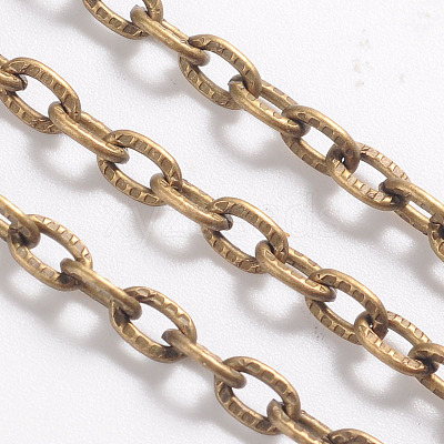 Iron Textured Cable Chains X-CH-S065-AB-FF-1
