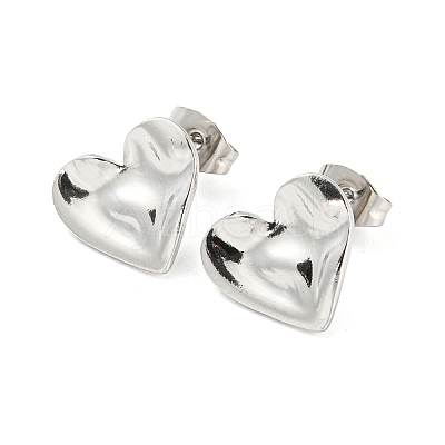 Non-Tarnish 304 Stainless Steel Stud Earrings EJEW-I290-10P-1