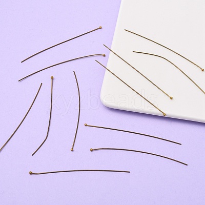 Brass Ball Head Pins X-RP0.7x70mm-AB-1