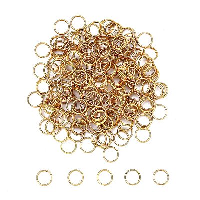 Iron Split Rings JRD8MM-01G-01-NF-1