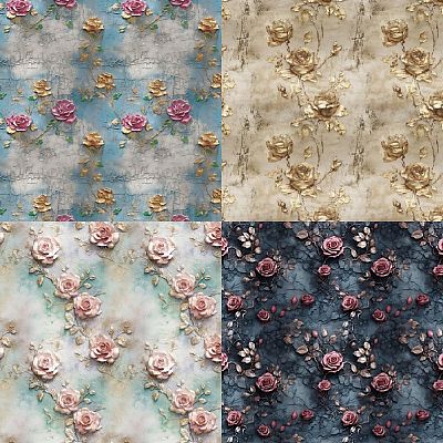 Scrapbook Paper Pads LS-DIY-H177-02J-1