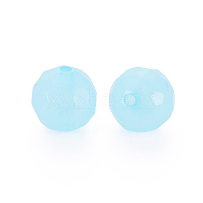 Imitation Jelly Acrylic Beads MACR-S373-97B-E08-1