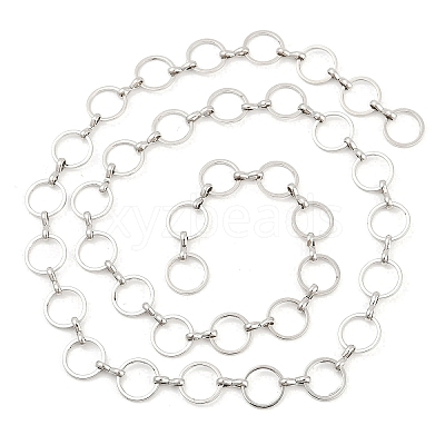 Rack Plating Ring Brass Link Chains CHC-M026-02P-02-1