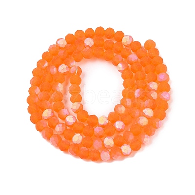 Transparent Glass Beads Strands LS-EGLA-A044-T4mm-MB25-1