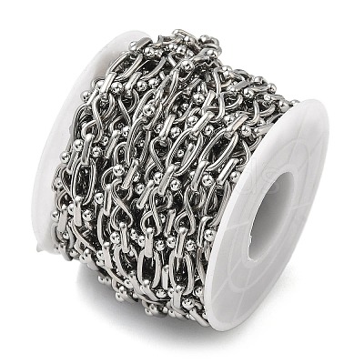 304 Stainless Steel 8-Shaped Link Chains CHS-V001-02P-C-1
