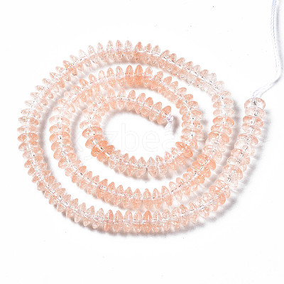 Crackle Glass Beads GLAA-S192-B-004F-1