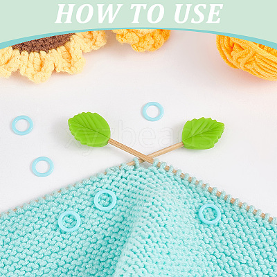 Locking Stitch Marker Kits DIY-BC0012-71-1